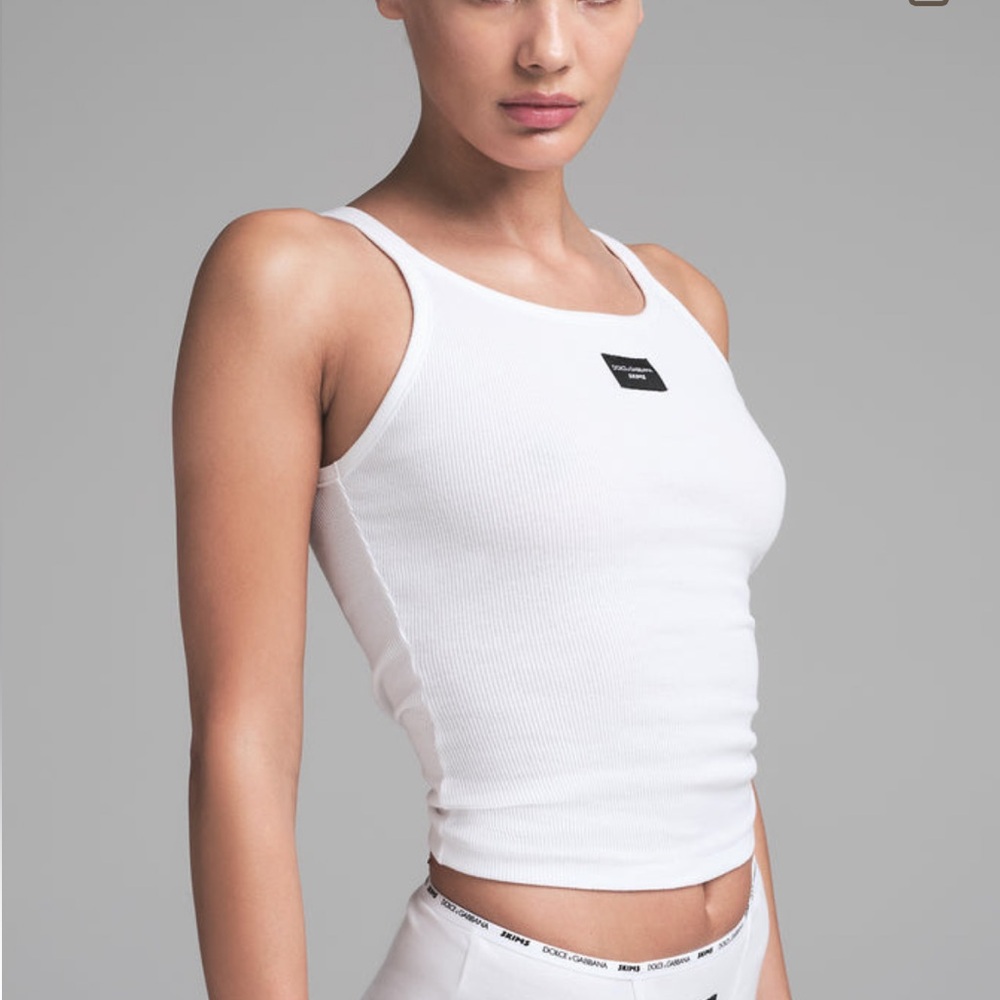 DOLCE&GABBANA X SKIMS COTTON TANK